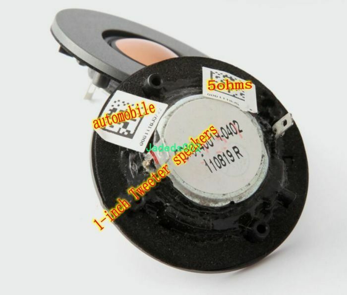 1pcs 1"inch 51mm Car audio tweeter 5ohm 5Ω 15W~45W Speaker Loudspeaker 90DB