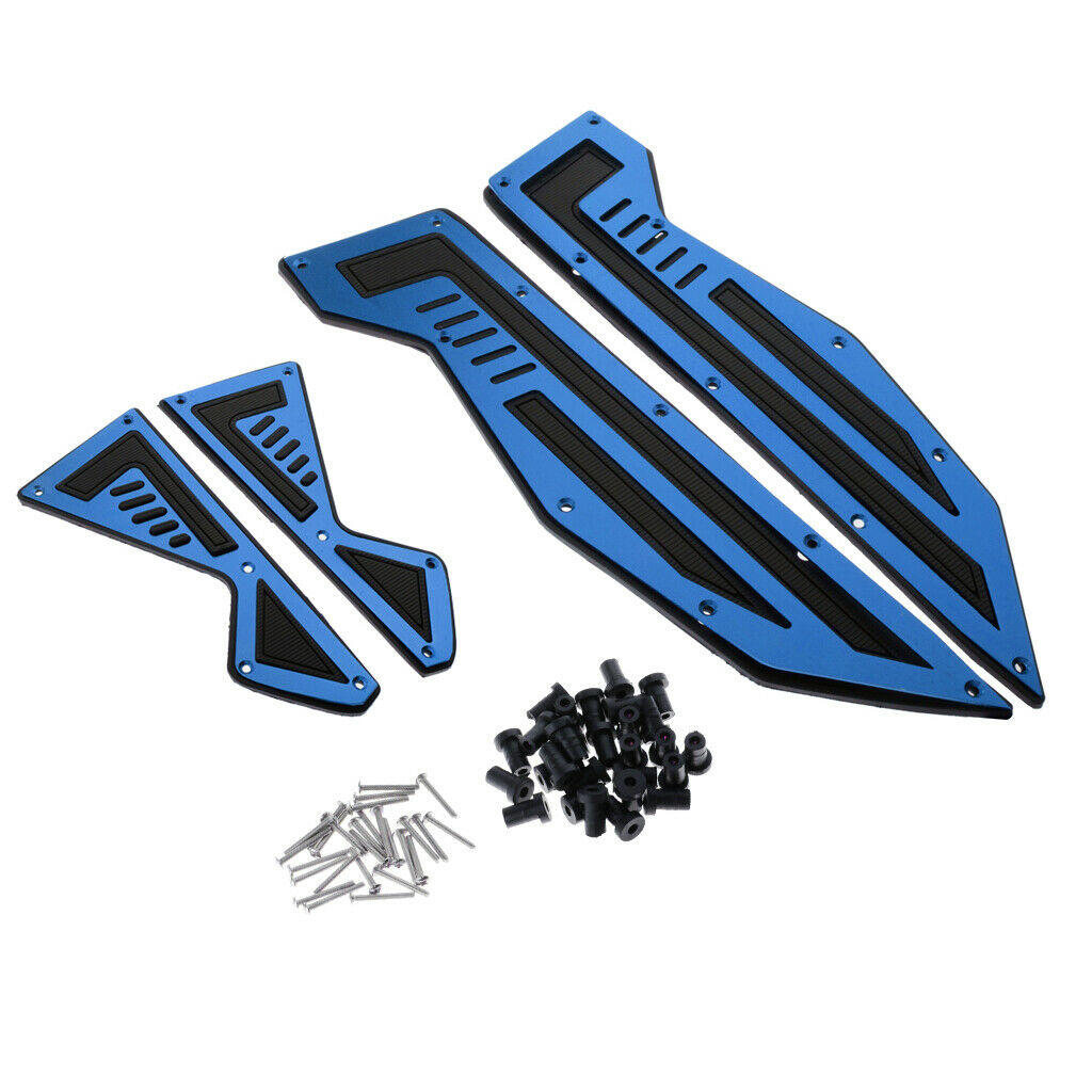 1 Motorcycle Front Footrest Pedal For YAMAHA   155 150 N-MAX155 125 Blue