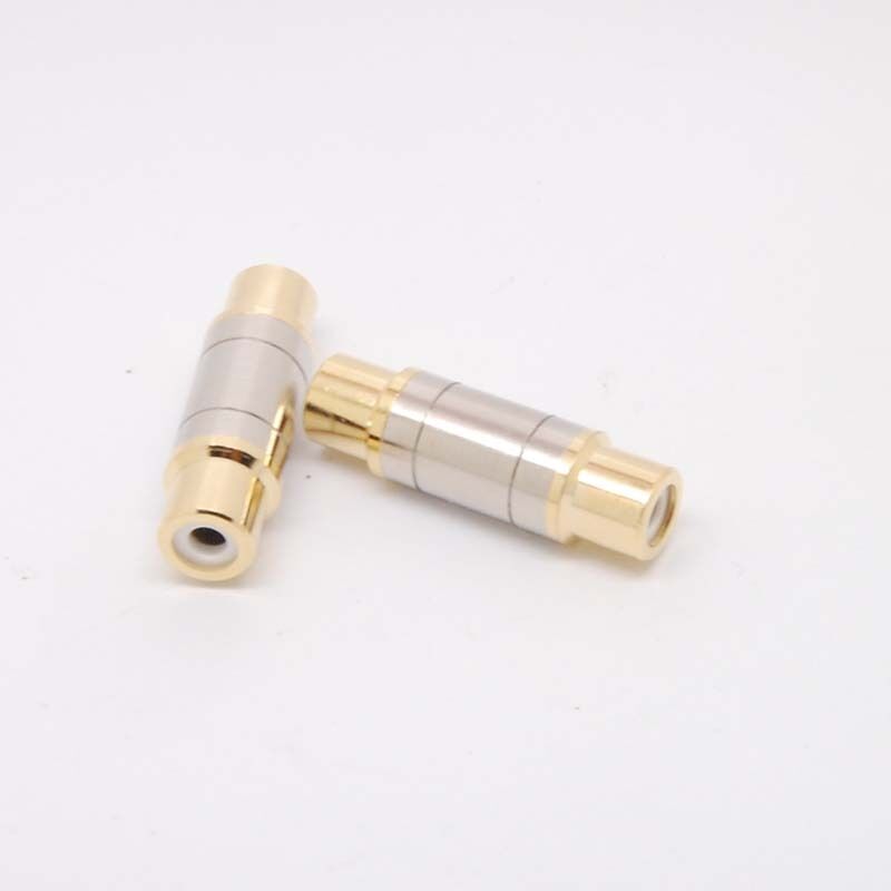 Single RCA Phono AV Coupler feMALE to feMALE Audio Video Gender Changer Adaptor