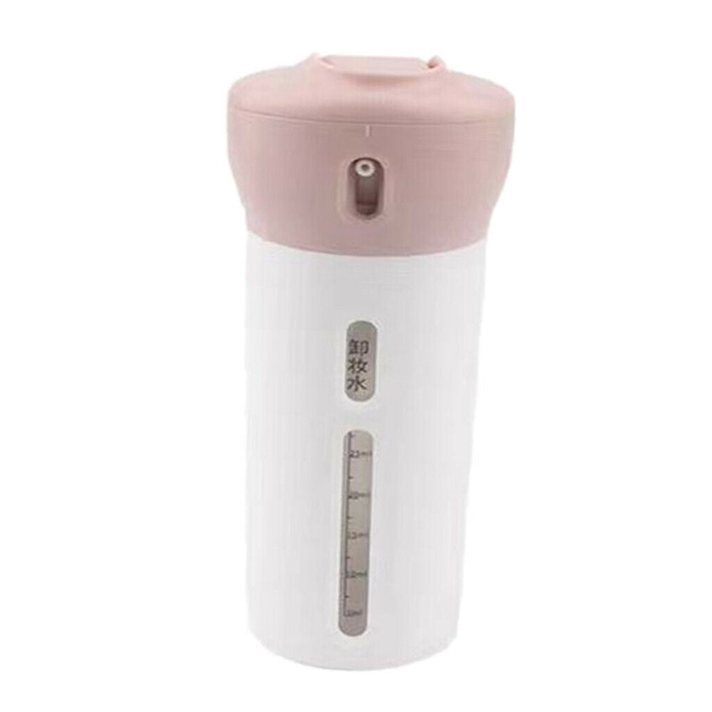 Bottle Portable Shower Sub-bottling Press Tube Wash Liquid Container Pink