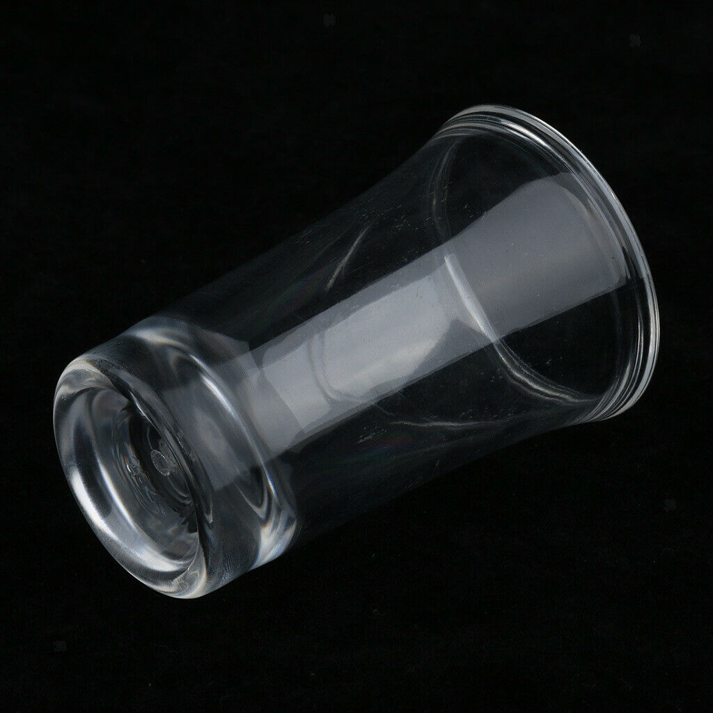 6 Pcs Clear Acrylic Heavy Base Shot Glasses Cups, Not Easily Broken, 35ml