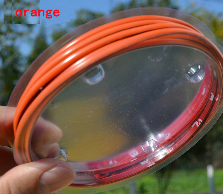 BLUE 5M FLEXIBLE TRIM FOR CAR INTERIOR EXTERIOR MOULDING STRIP DECORATIVE LINE