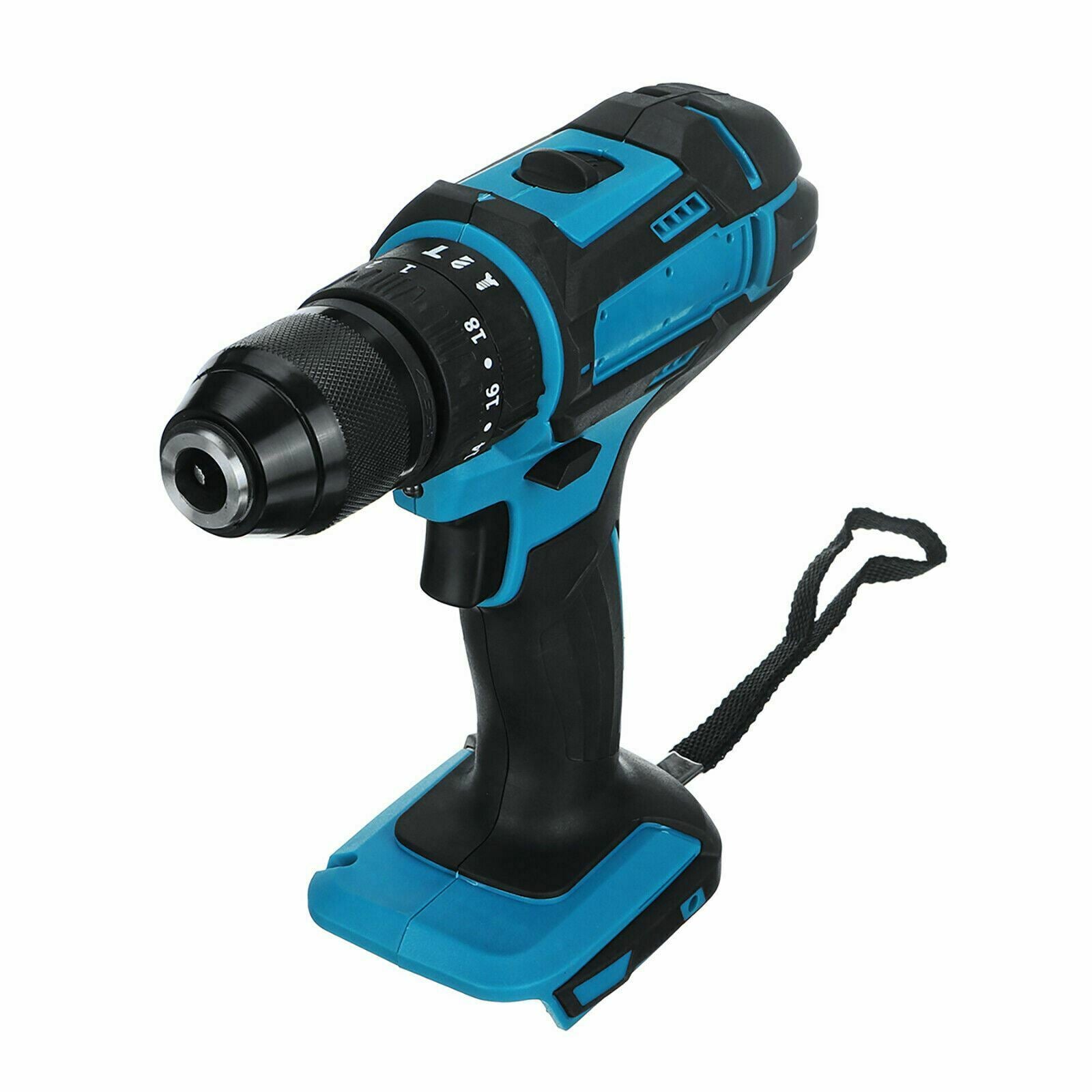 18V 2 Speed Cordless Electric Impact Drill Driver + LED Light For Makita Battery