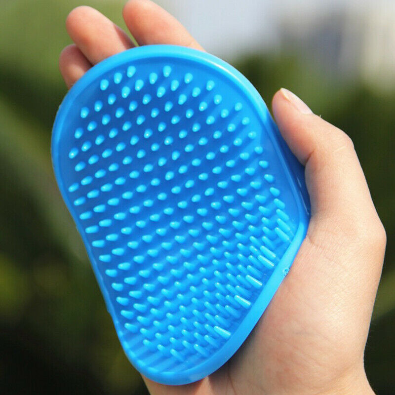 Pet Dog Cat Bath Glove Brush Comb Rubber Hair Grooming Massaging Massa.l8
