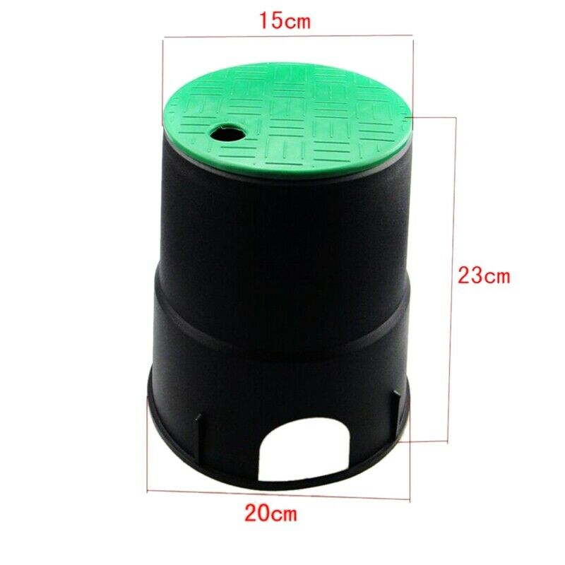 6In Garden Lawn Underground Valve Box Cap Sprinkler Wate Valve Cover Lid V2R5R5
