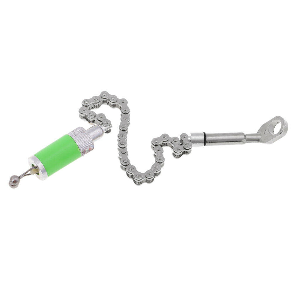 Carp Fishing Bite Alarm Tackle Chain Indicator Green