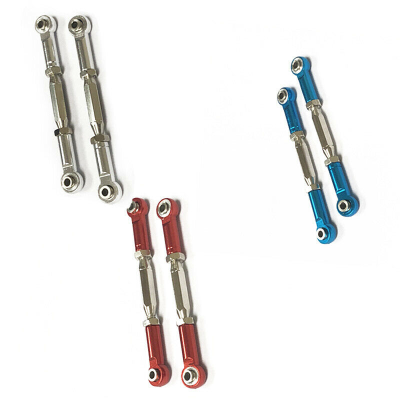 for TRAXXAS Slash 4X4 Aluminum Stee Turnbuckle Toe Link Camber Linkage 85mm-97D6