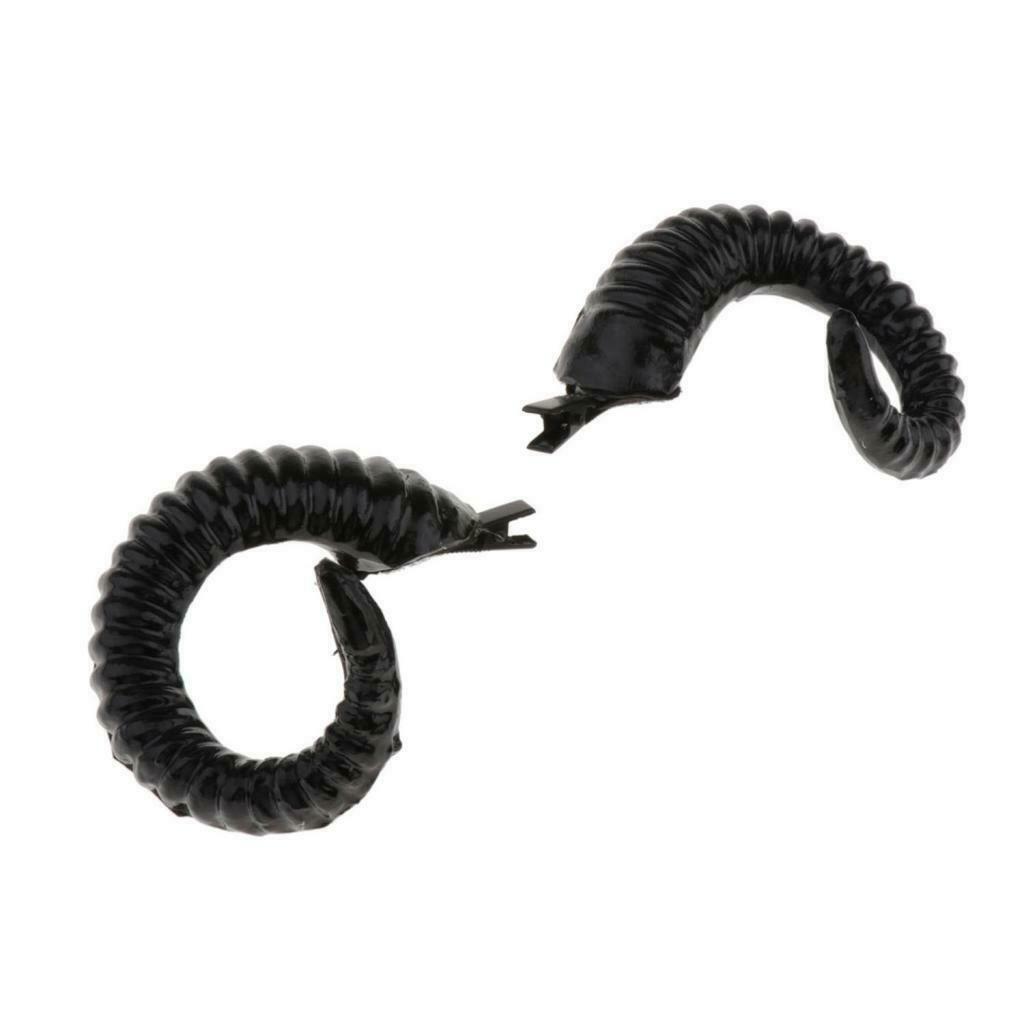 Fancy Ram Horns Dress Up Hairpins Headband Sheep Horn Halloween Present