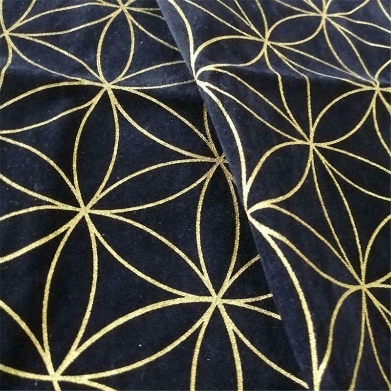 Tarot Card Tablecloth Flower of Life Divination Altar Cloth Board Game Card Pad