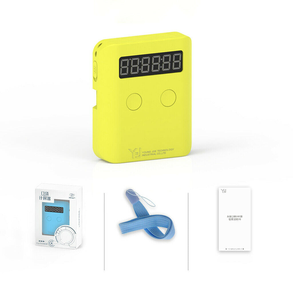 Timer Innovative Kids Toys High Speed Timer for Competition Yellow