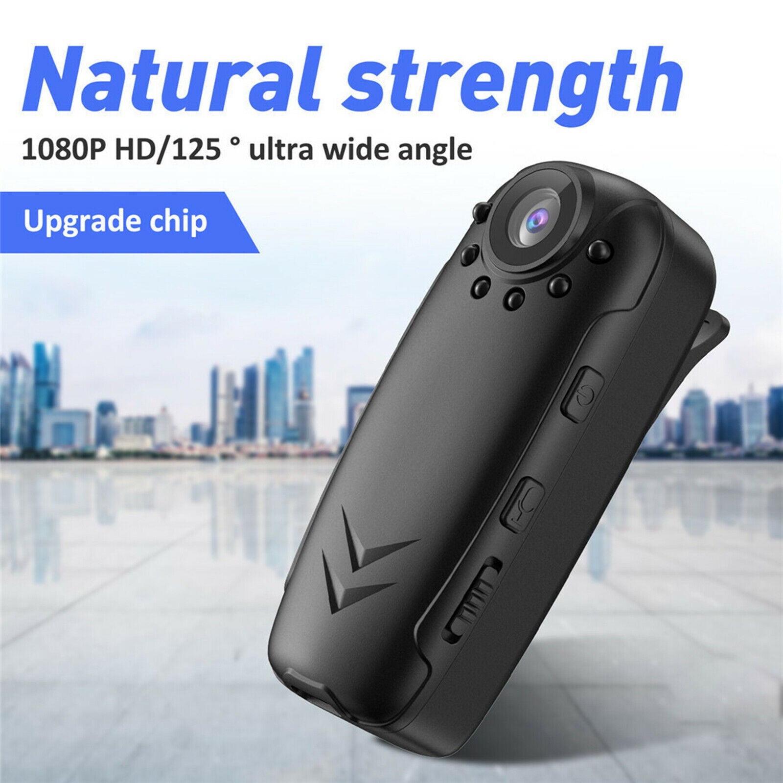 Mini Spy Camera Sports Body Camera Video Recorder HD 1080P Pocket Clip
