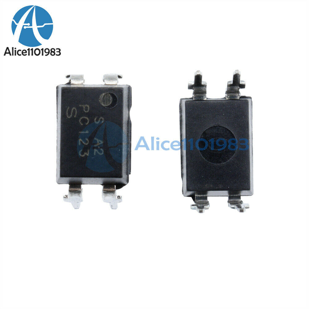 30PCS PC123 DIP-4 Optoisolator Photocoupler Optocoupler Triac Driver IC