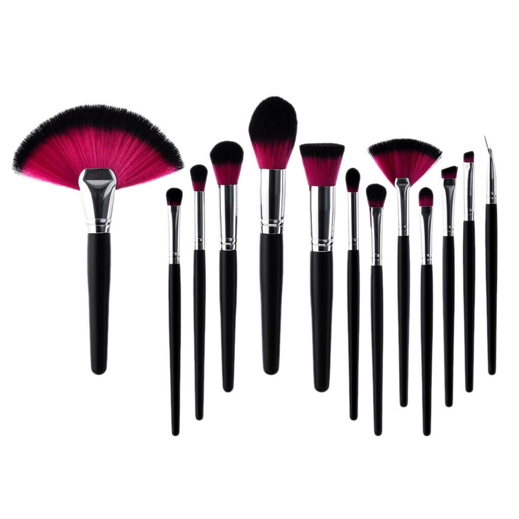 13Pcs Kabuki Brushes Eye Shadow Liner Blush Lip Makeup Brush Foundation Set