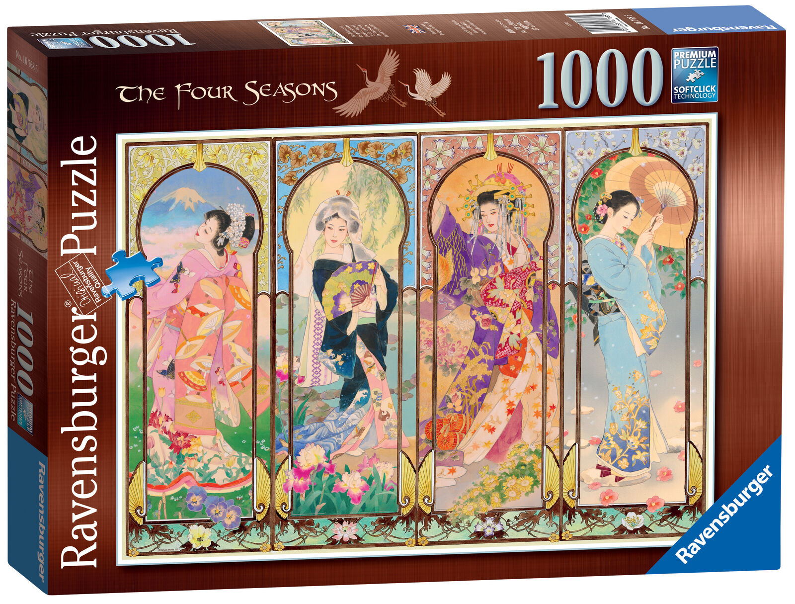 16768 Ravensburger The Four Seasons Jigsaw Puzzle 1000 Piece Age 12 Years+