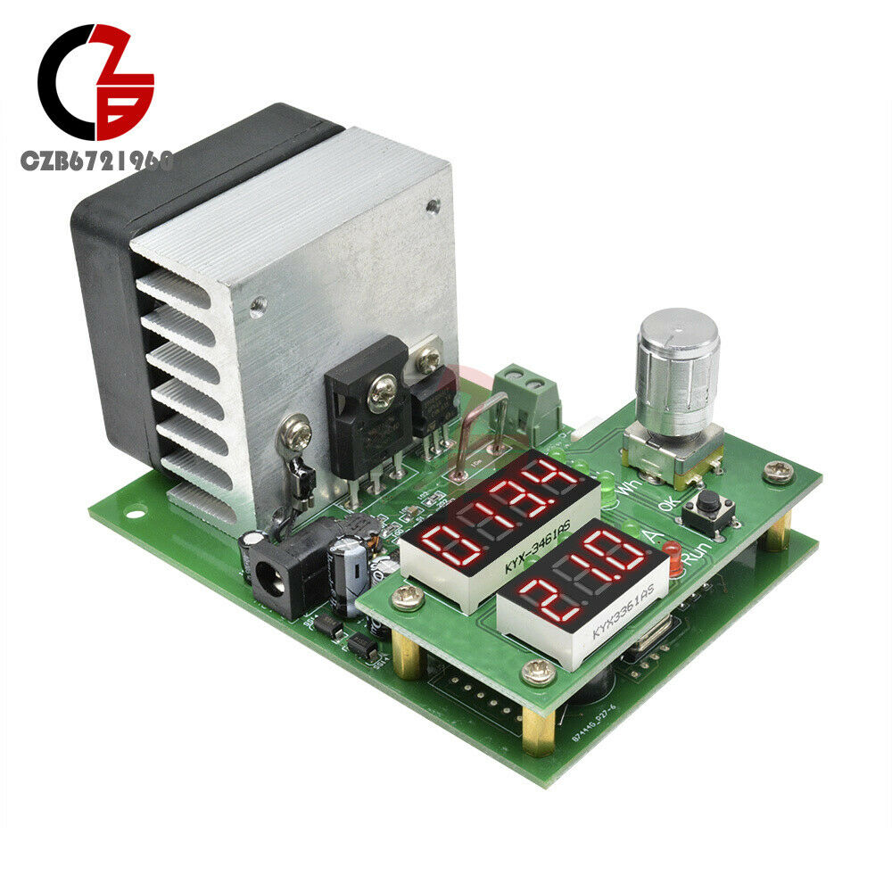 60W Constant Current Electronic Load 9.99A 30V Discharge Battery Capacity Tester