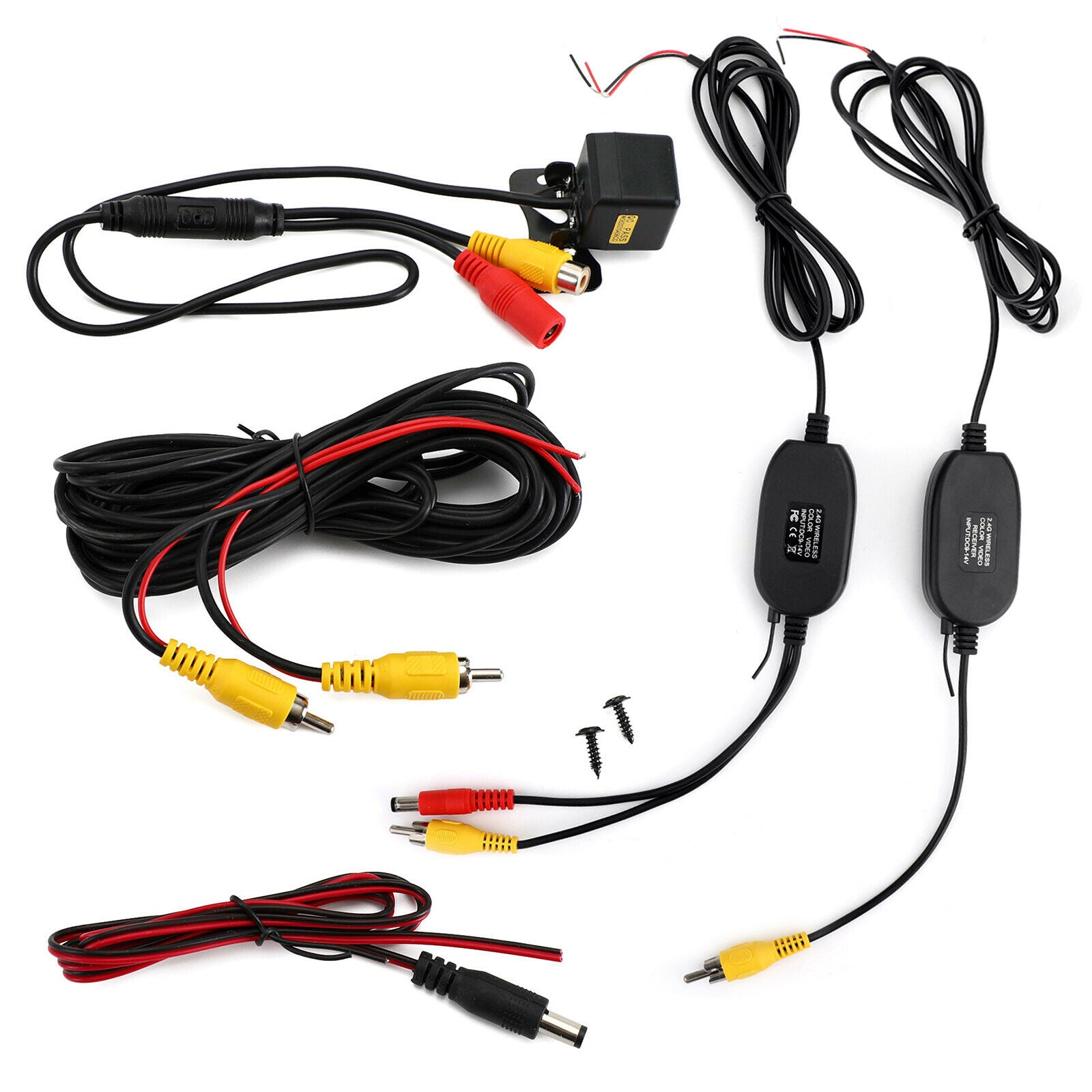Wireless 150Âº 12Led Dynamic Trajectory Reverse Backup Parking Camera Night View