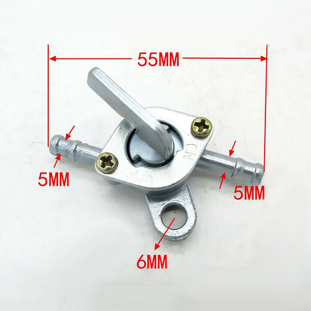 3pcs Motorcycle Gasoline Oil Fuel Tap Petcock Switch for ATV Quad