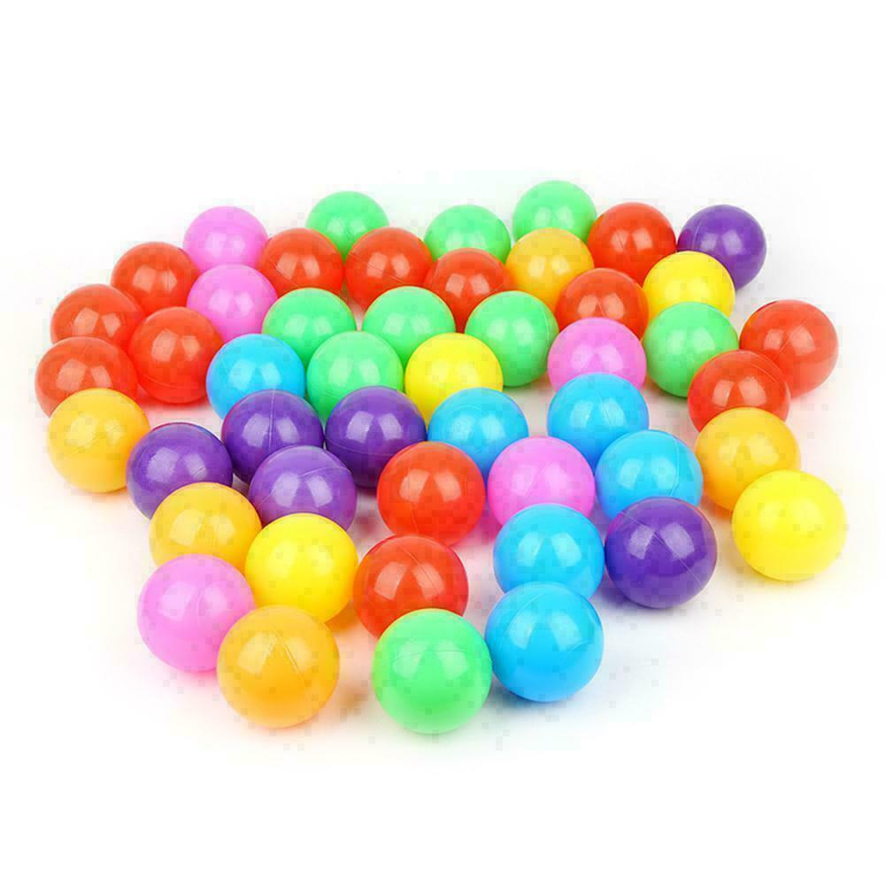 8CM Plastic Pit Balls For Children Ball Pits Kids Pool Play Multi Coloured R9X5