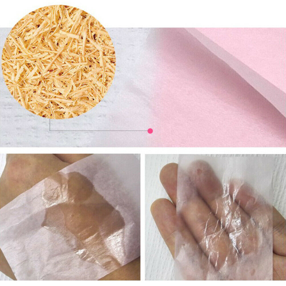 100PCS/Bag Clean Clear Oil absorbing sheet Oil Control Film Blotting Paper T BU