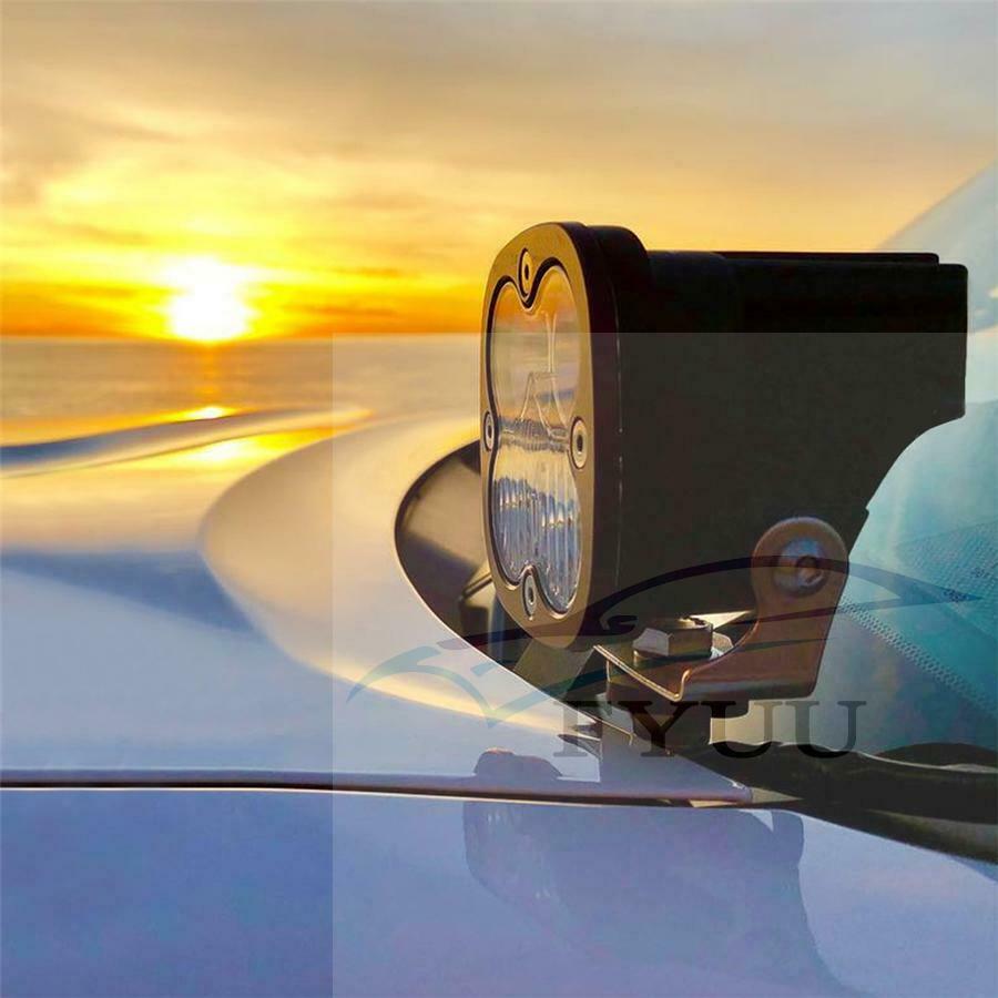 2pcs 3.1" 80W Super Bright Fog Lamp 8000LM LED Work Light for Truck Car ATV SUV
