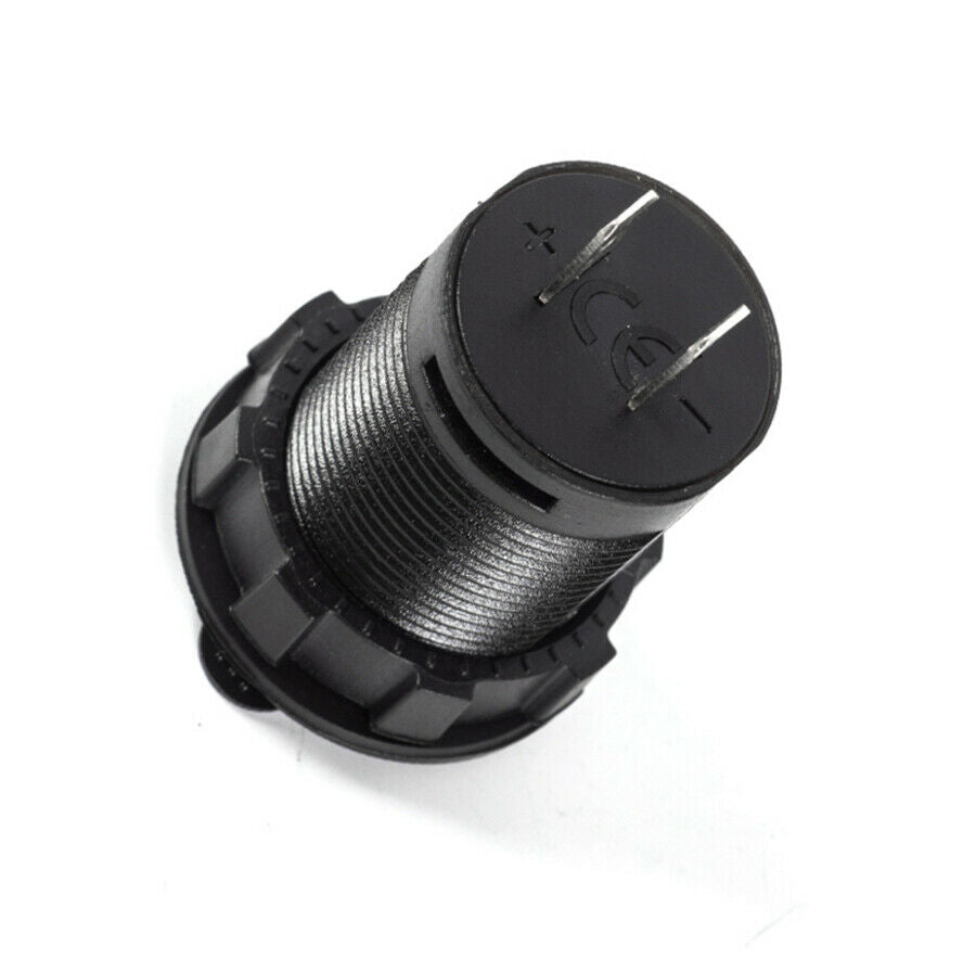 1PC Car Universal Quick Charger with Dual Blue USB Interface 4.2A Control Switch