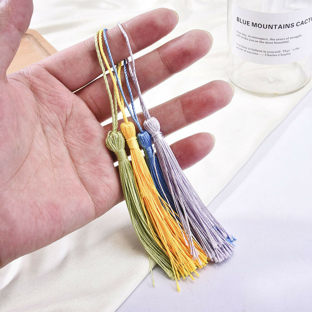 Set Of 30pcs Silky Tassels Craft,Sewing,Decoration,Jewelry Making Accessories US