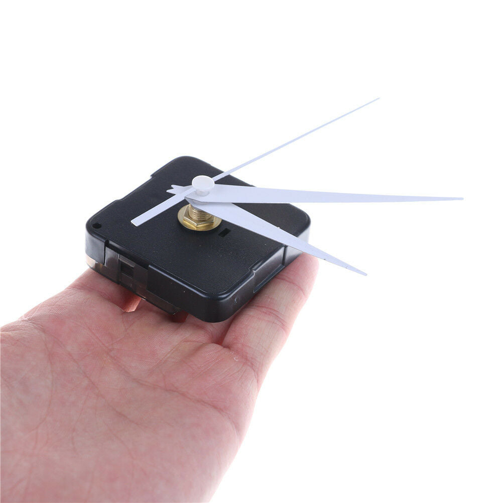 White Spindle Hands Quartz Clock Movement Mechanism DIY Repair Tool Craf.l8