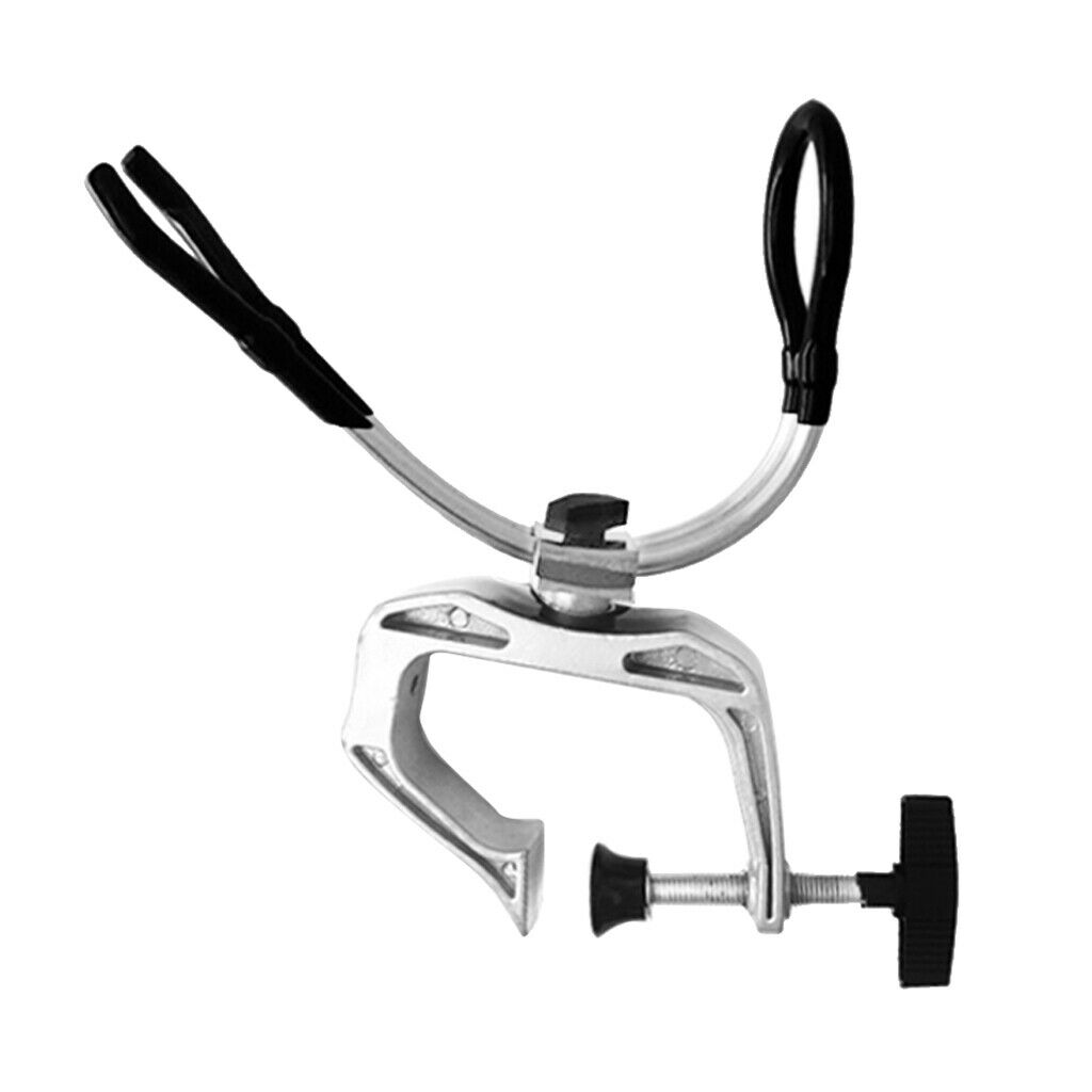 Aluminum Fishing Rod Rack Holder Adjustable Removable 360 Kayak Pole Bracket