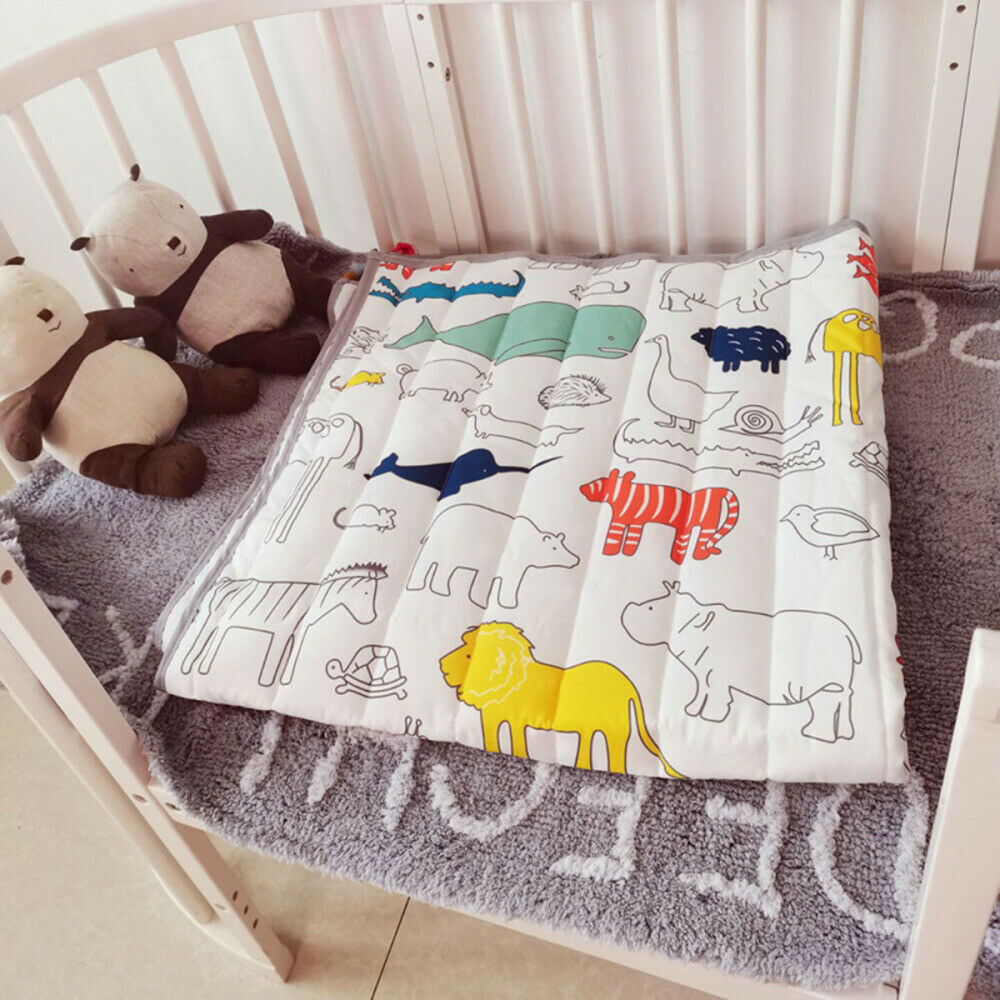 Baby Play Mat Infant Thick Cotton Cushion Kids Floor Rug Crawling Playmat Pad