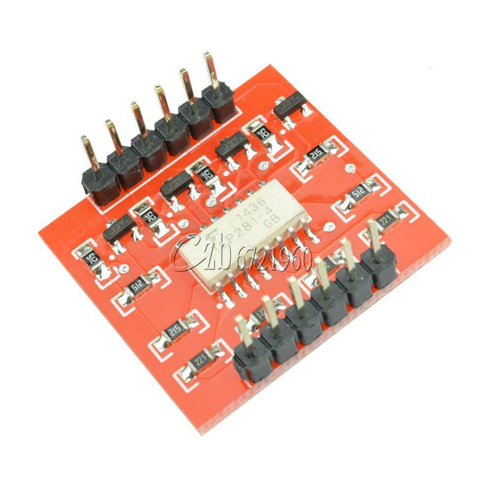 4 Channel Optical Isolation TLP281 IC Arduino High Low level Expansion Board