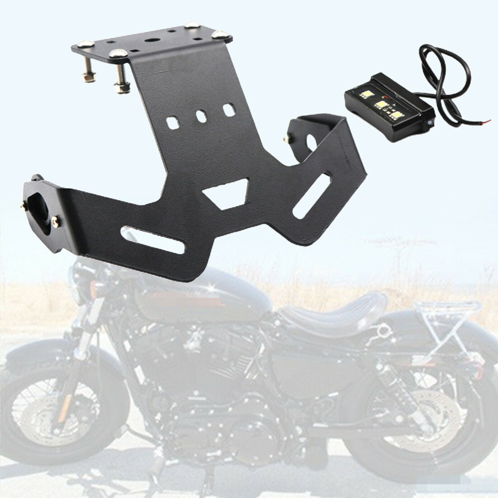 Rear Tail Tidy LED License Plate Light Bracket for  MT-15 2019-2020