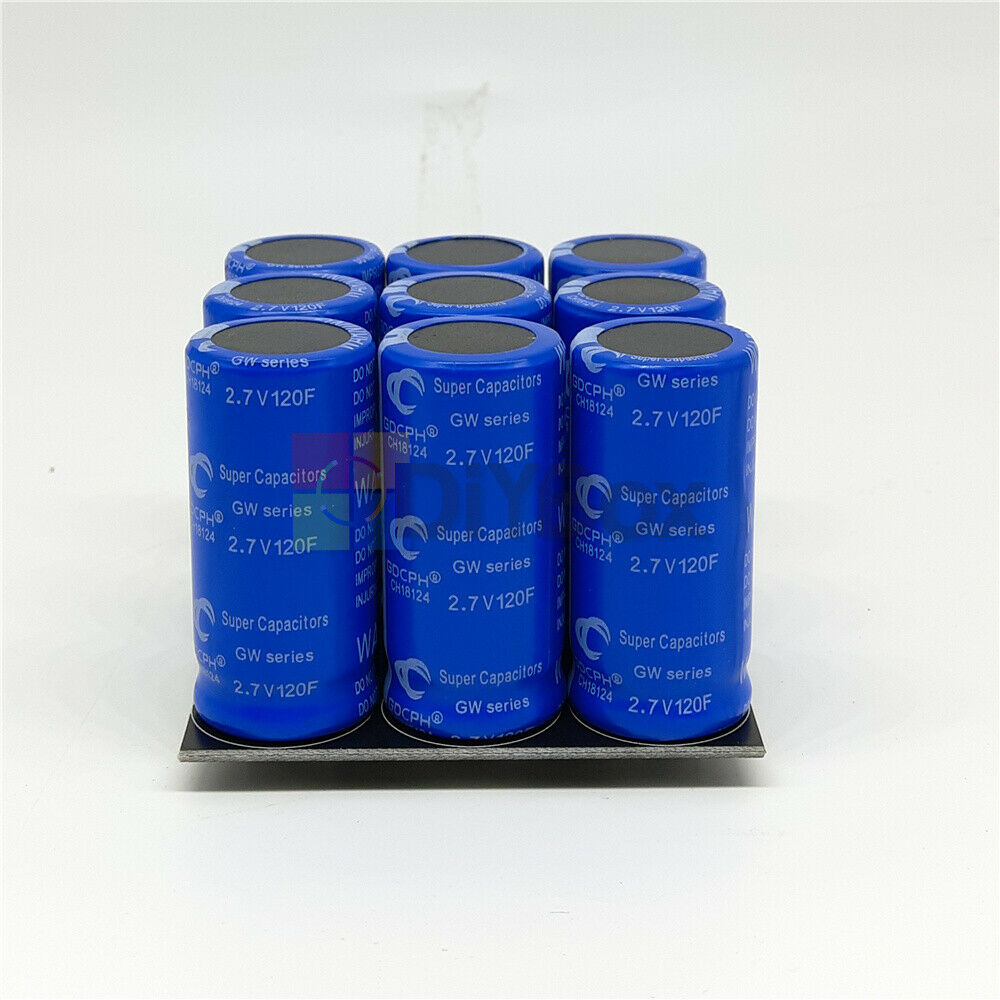 13.3F-24V Farad Capacitor 2.7V 120F Electrical Super Electric Capacity Capacitor