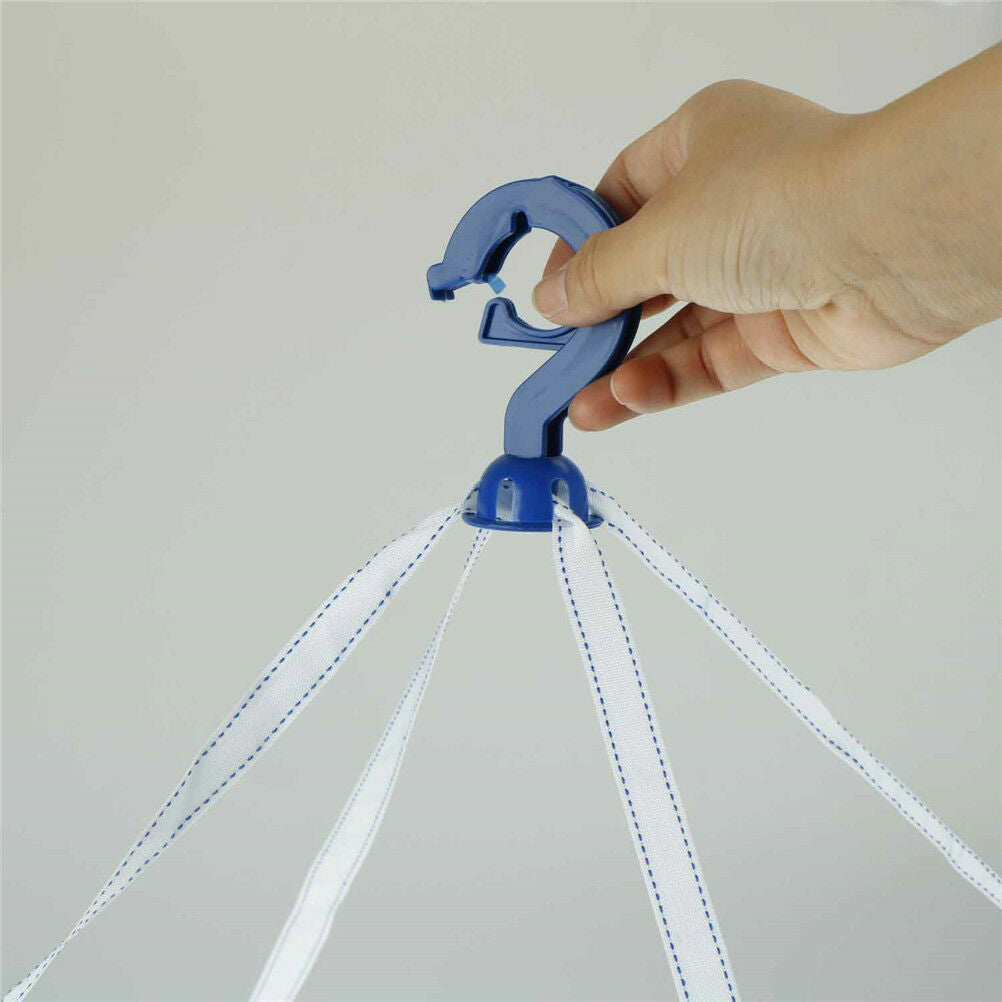Foldable 2Layers Drying Rack Net Hanging Clothes Laundry Sweater Dryer Baske IE