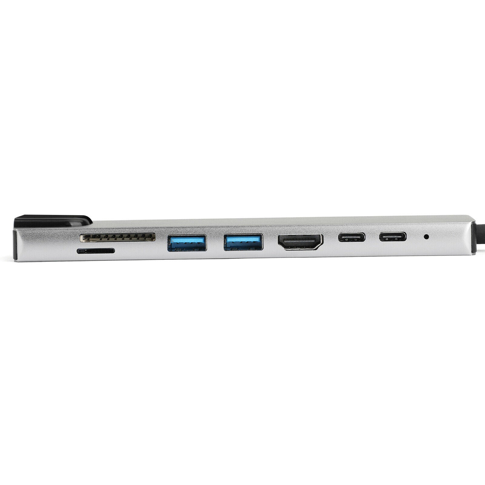 8 in1 USB-C to Type-C USB3.0 HDM 4K VGA RJ45 Adapter HUB Multi-function Dock
