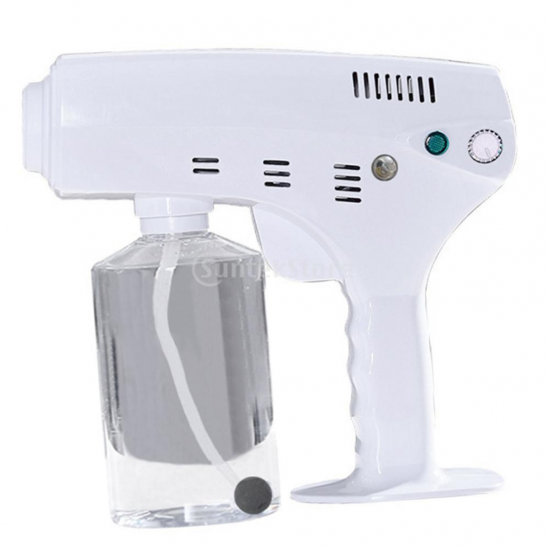 600ml / 20oz Electric Blue Light Nano Spray Gun Atomizing Sprayer Machine
