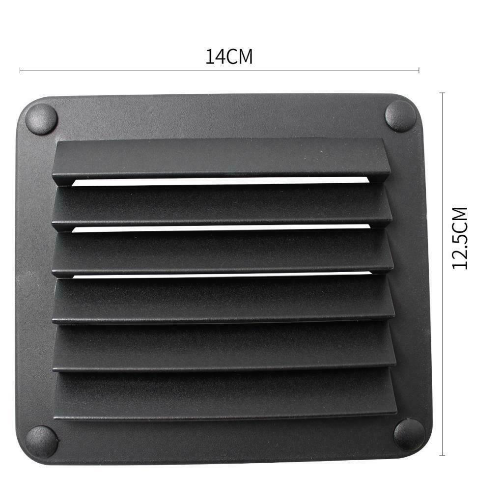 2 Pieces Exhaust Vents, Stainless Steel Air Filter Duct Grille Wall Air Vents