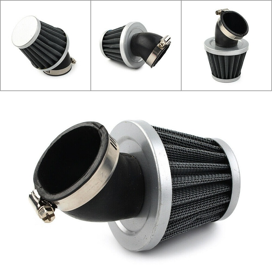 42mm Bent Neck Air Filter Dirt Pit Bike ATV Quad Motorcycle GY6 Moped Scooter