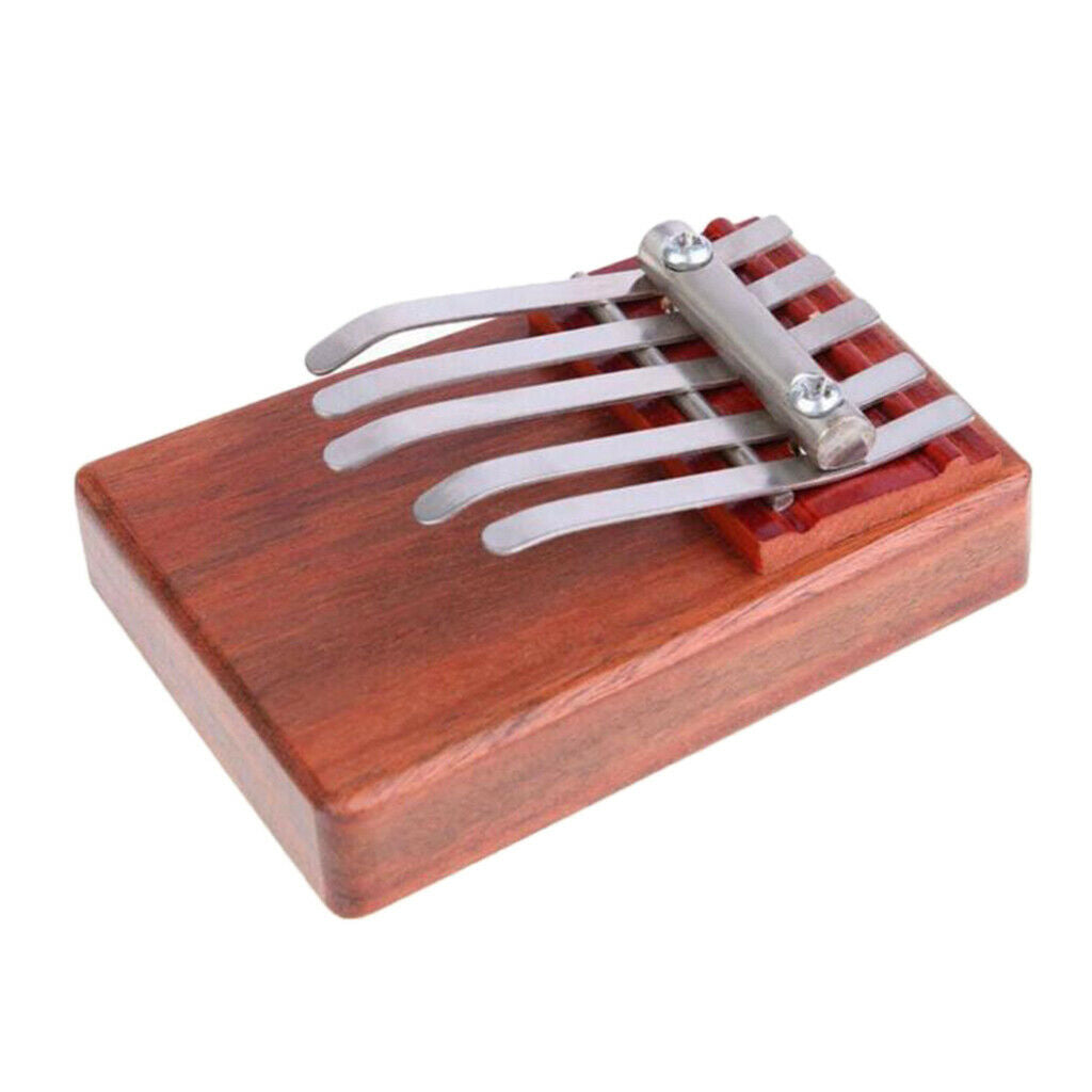 Mini Kalimba Thumb Piano Mbira Rosewood Kids Children Music Instrument Wood