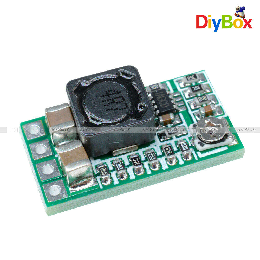 2PCS Mini Buck Converter DC-DC 12-24V To 5V 3A Step Down Adjustable Power Module