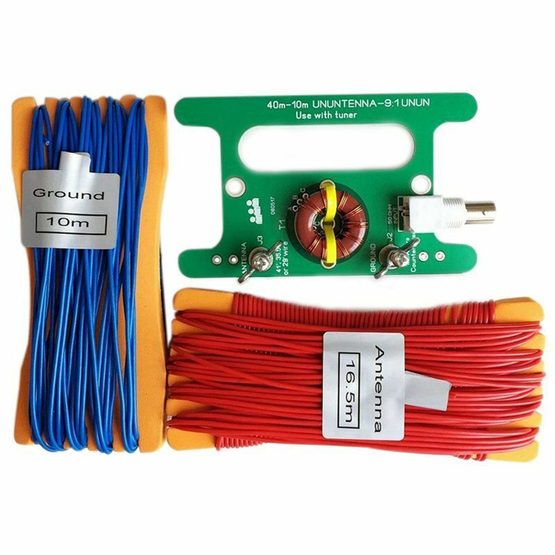 Balance Unbalance Ununtenna 10W Balun 9:1 Use With Tuner With Bnc Interface InD9