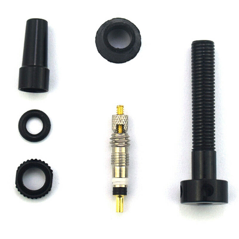 1 Pair 40mm Tubeless Air Valve for Road Bike Tubeless Valve Stem Bicy FG