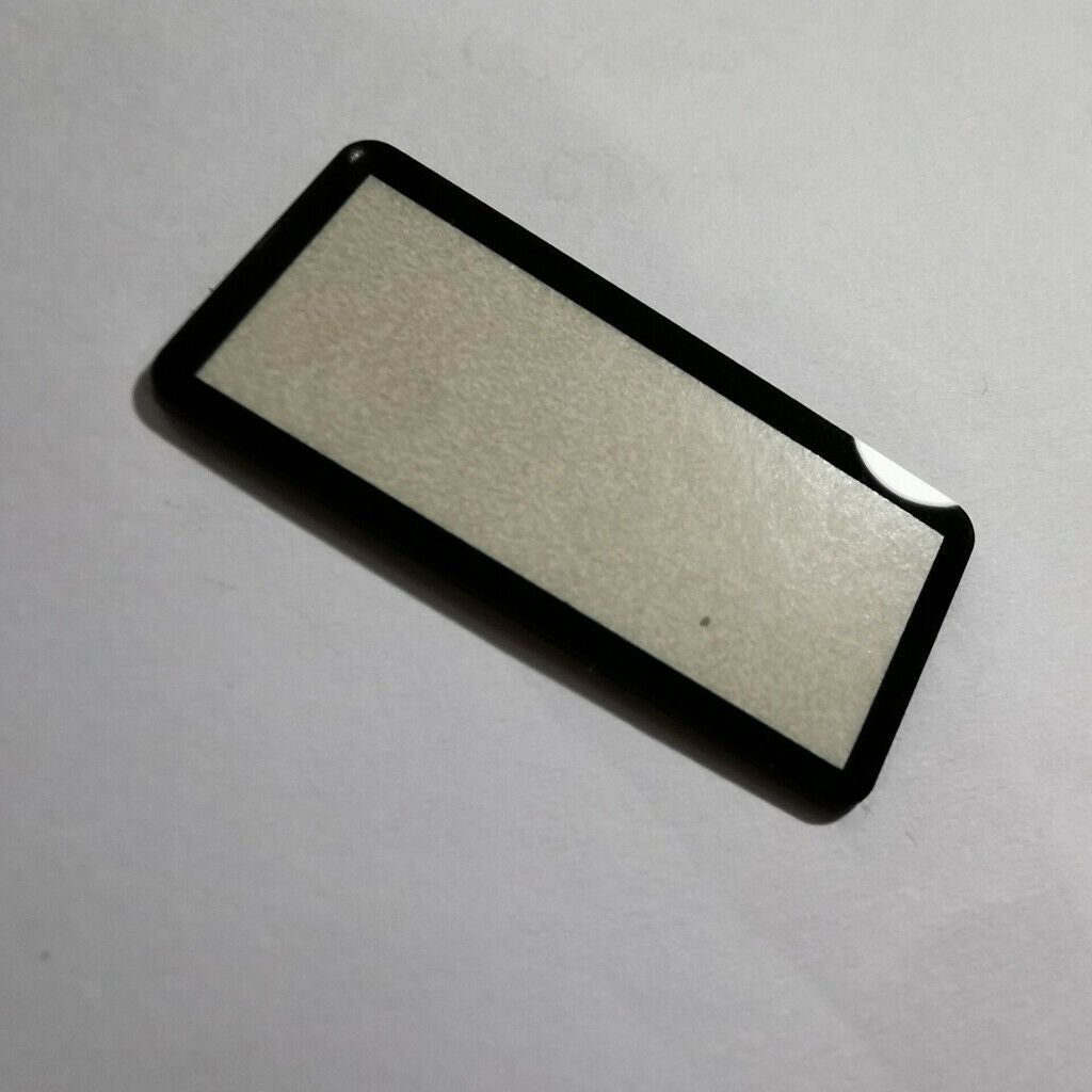 Top Small Outer LCD Screen Window Glass Cover Protector for Canon 6D Camera