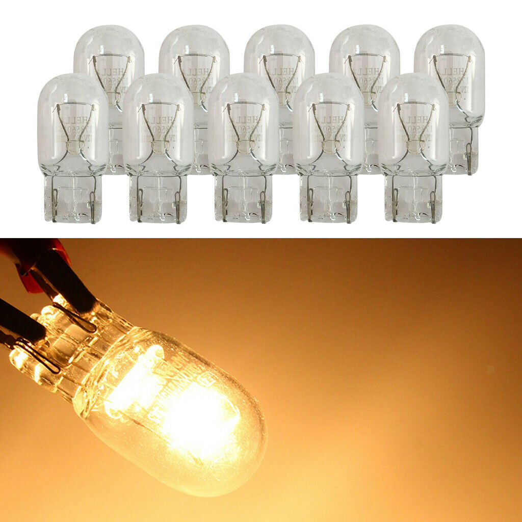 10Pcs T20 High Power Car Reverse Single Filament Turn Signal Brake Light