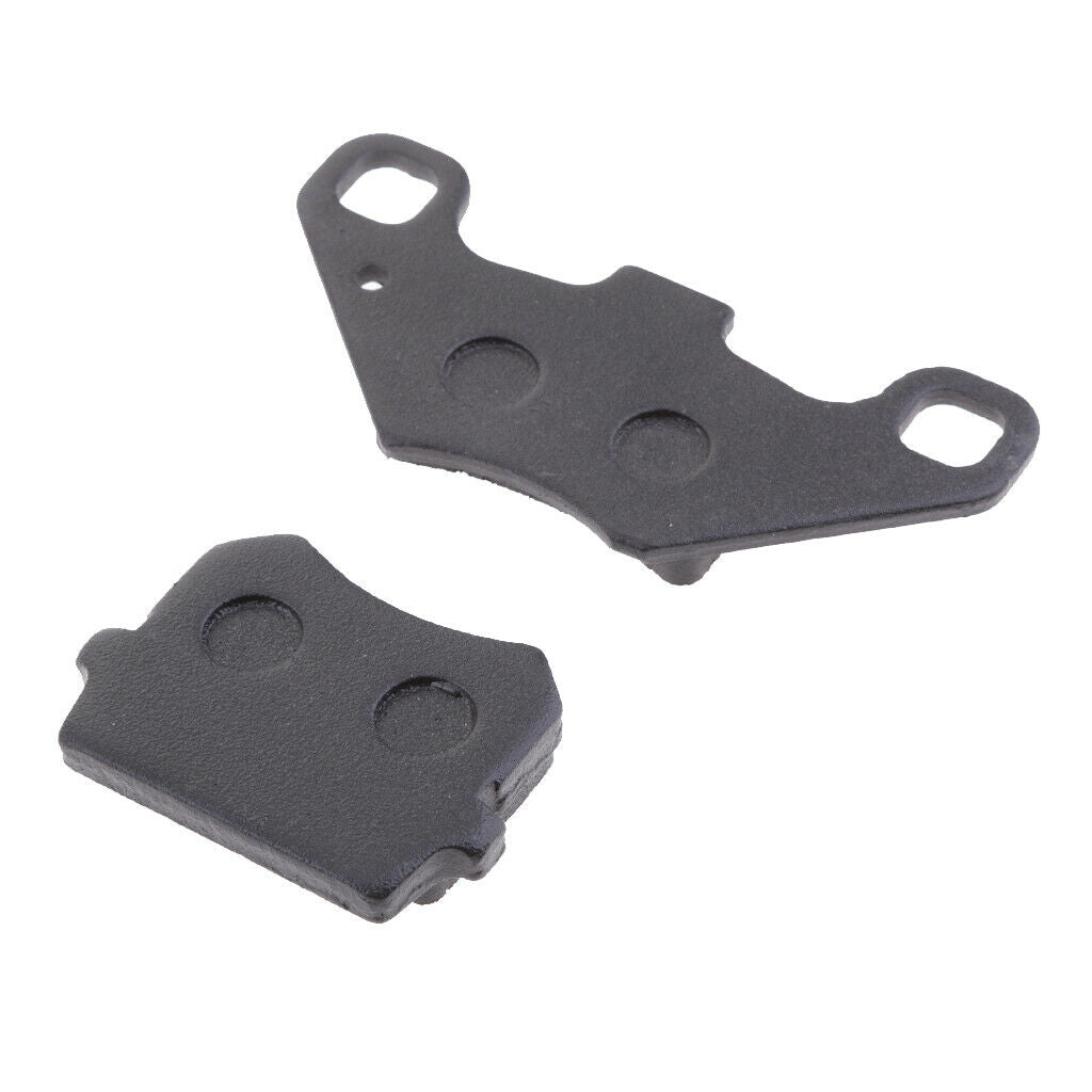 Pair Front & Rear Brake Pads Caliper for 50-125CC ATV Go Kart Quad Dirt Bike