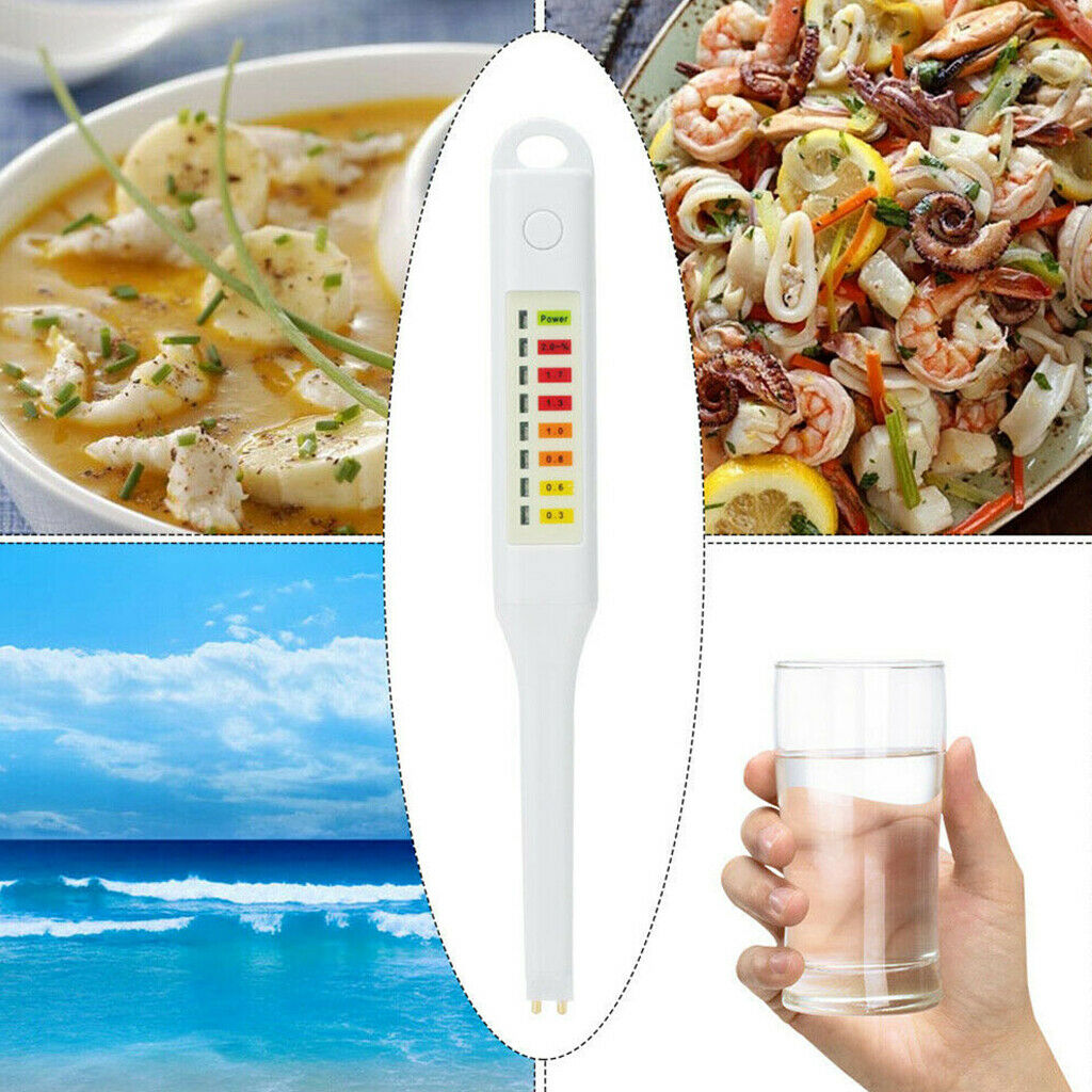Accurate Salinity Salt Digital Meter Water Kitchen Flavor Gauge Measures