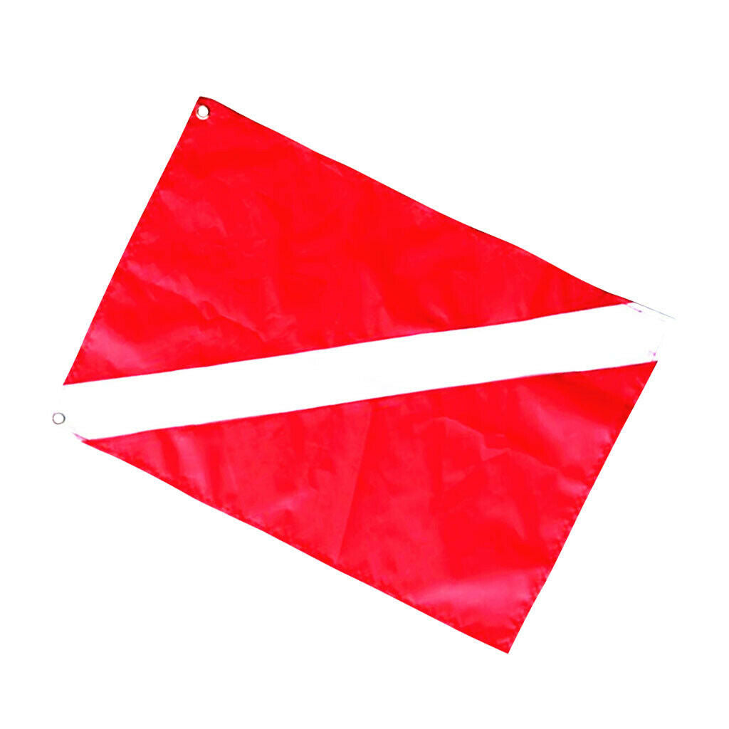 Large Diver Down Flag Safety Sign Sign Flag Boat Flag 70 X 60 Cm Accessories