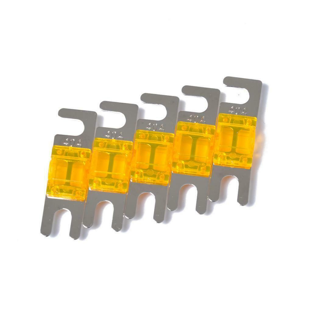 10 Packs of 60A + 40A  ANL Bolt Fork Fuse Kit Car Audio Circuit Breaker