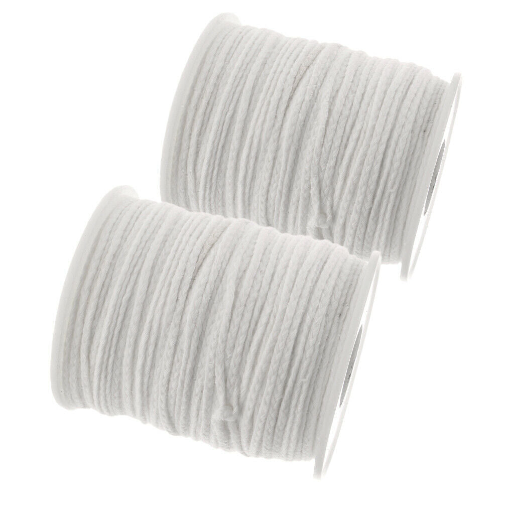2 Rolls 61m Candle   Spool Can Cut to Correct Length of Candle