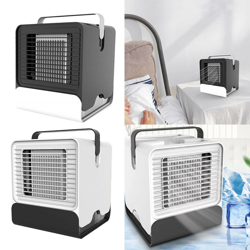 Air Conditioner Fan Mini Desktop Air Cooler/Humidifier/Purifier for Home Office