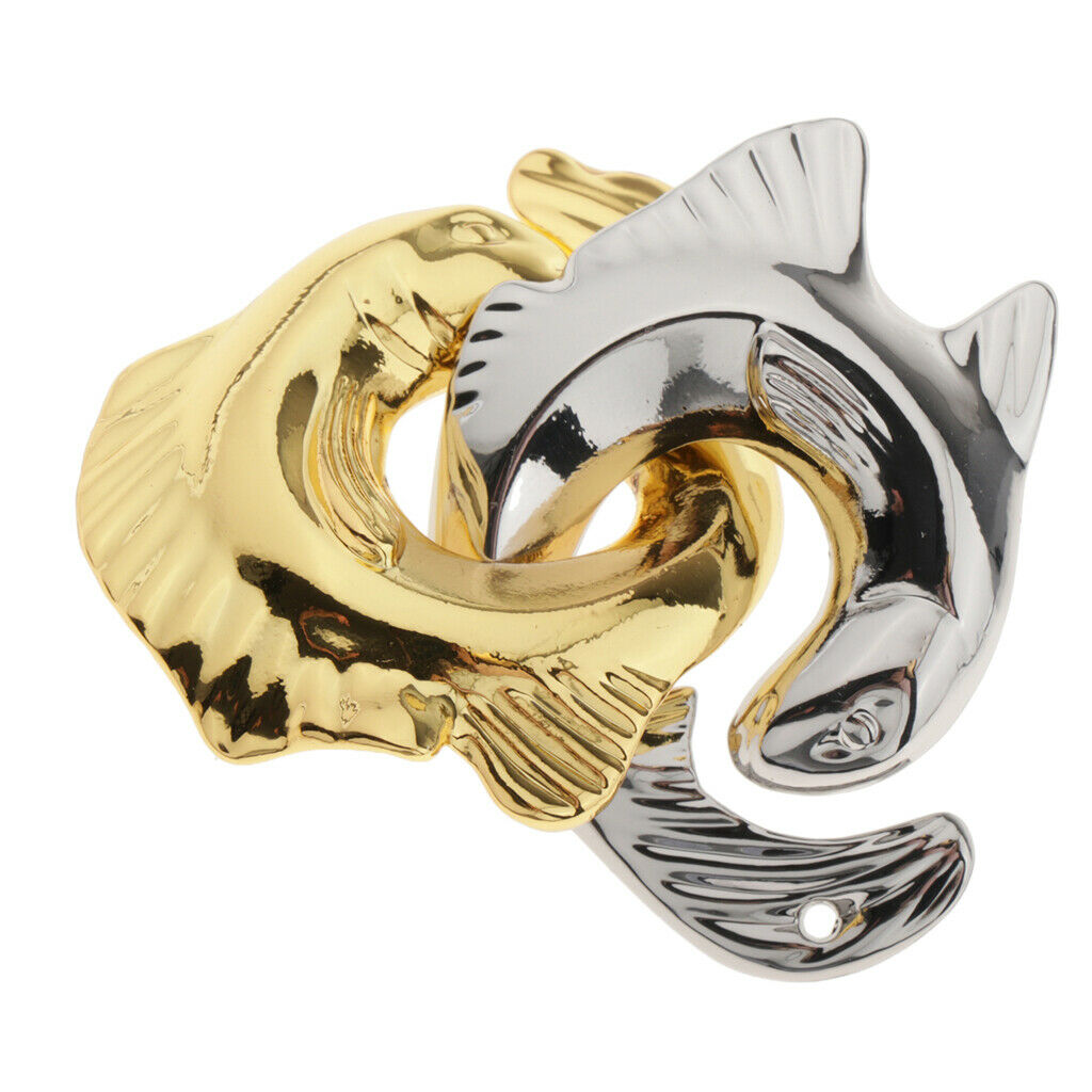 Zinc Alloy Fish Shape Interlock Brain Teaser Puzzles Jigsaw Games Mind Toys Gift